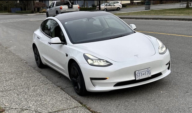 Tesla 3 Full range 2023 White - Image 3
